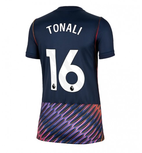 Tottenham Hotspur Sandro Tonali #16 Venkovní Dres pro Dámské 2026-27 Krátký Rukáv Tottenham Hotspur Sandro Tonali #16 Venkovní Dres pro Dámské 2026-27 Krátký Rukáv